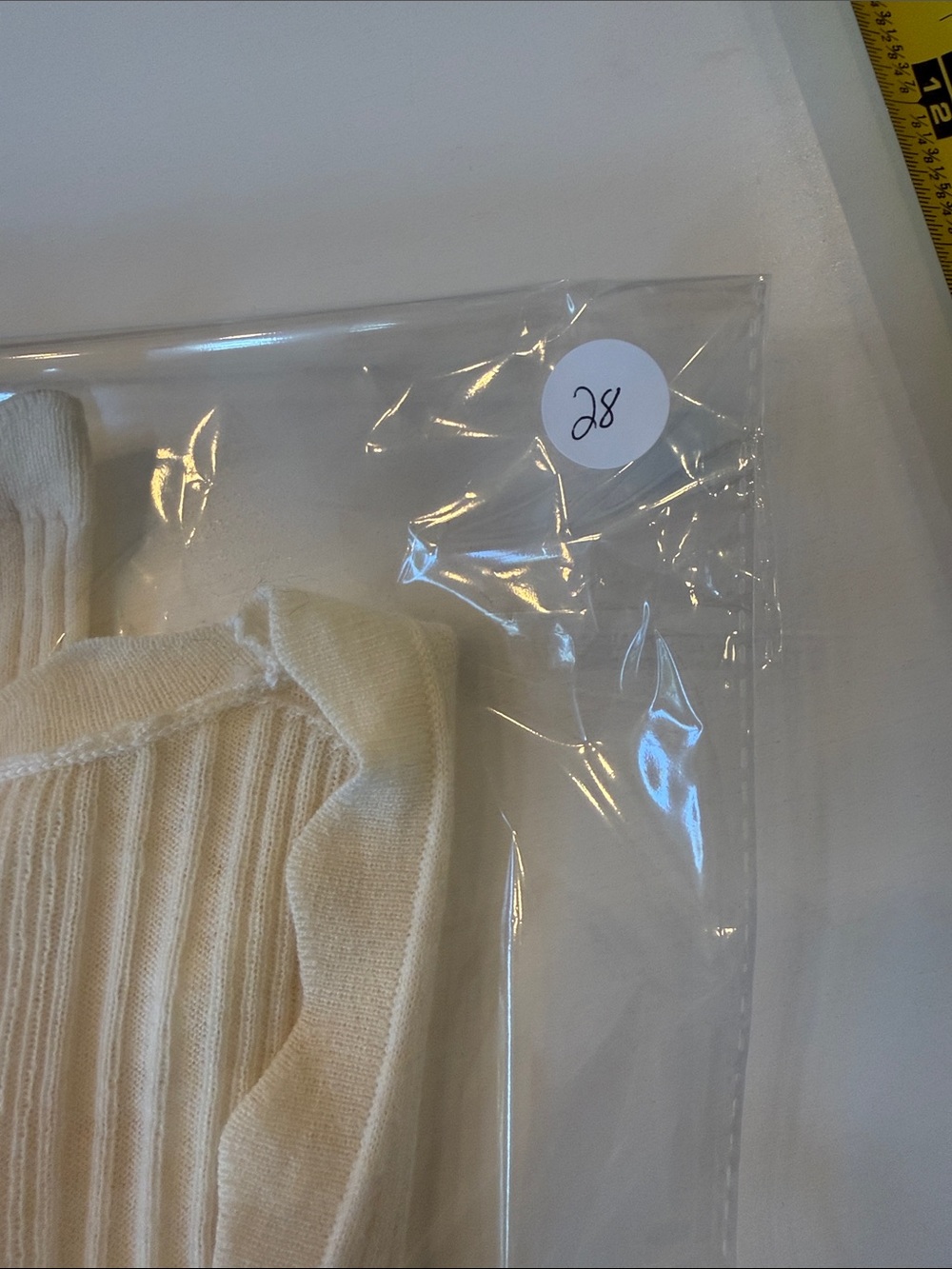 Kilte (Luxury) Scallop-Edge Ribbed Button Cardigan - Women - Picture 11 of 11
